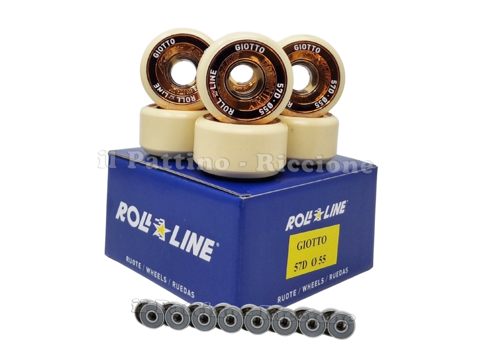 Ruote Giotto 57D - diam.55 con Cuscinetti