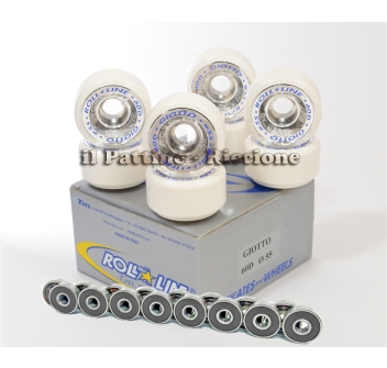 Ruote Giotto 60D - diam.55 con Cuscinetti