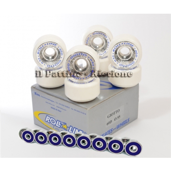 Ruote Giotto 60D - diam.55 con Cuscinetti