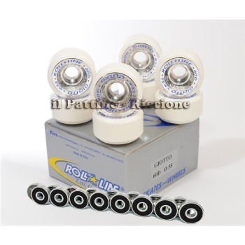 Ruote Giotto 60D - diam.55 con Cuscinetti