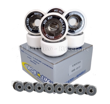 Ruote Giotto 60D - diam.57 con Cuscinetti