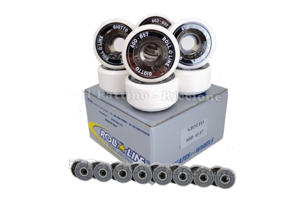 Ruote Giotto 60D - diam.57 con Cuscinetti