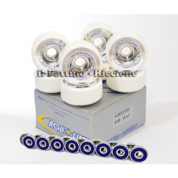 Ruote Giotto 61D - diam.63 con Cuscinetti