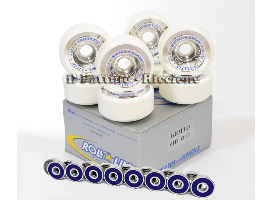 Ruote Giotto 61D - diam.63 con Cuscinetti
