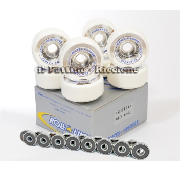 Ruote Giotto 61D - diam.63 con Cuscinetti