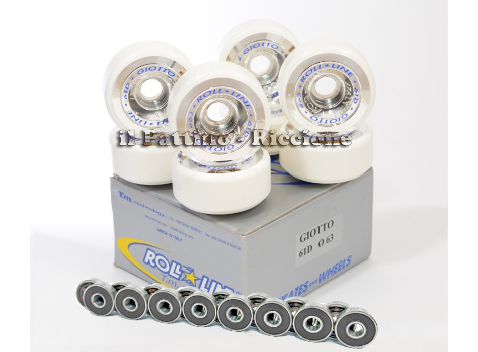 Ruote Giotto 61D - diam.63 con Cuscinetti
