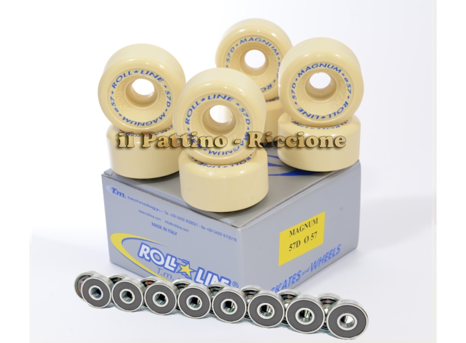 Ruote Magnum 57D - diam.57 con Cuscinetti
