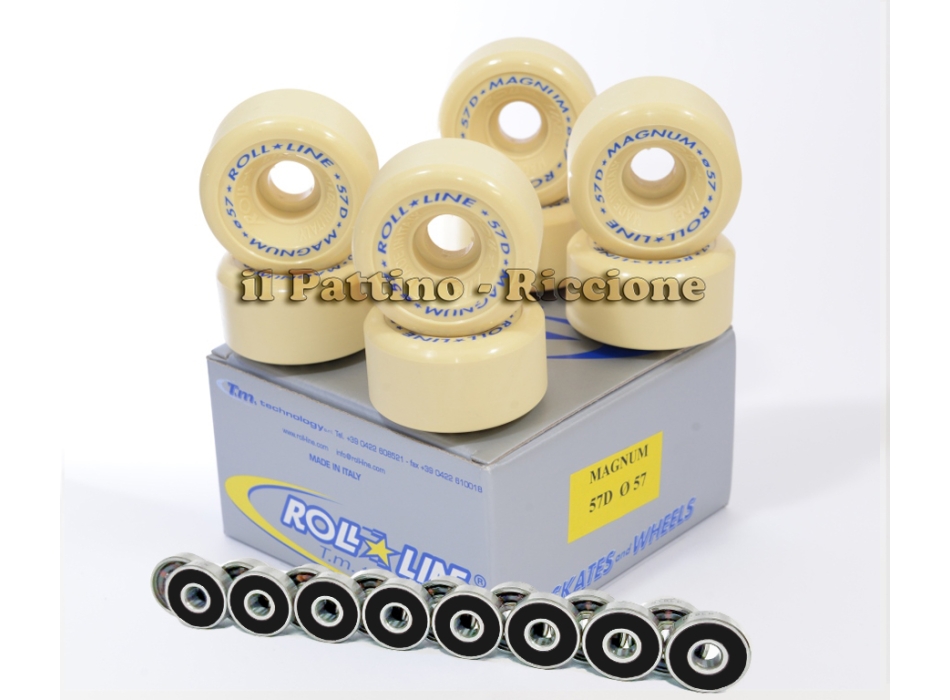 Ruote Magnum 57D - diam.57 con Cuscinetti