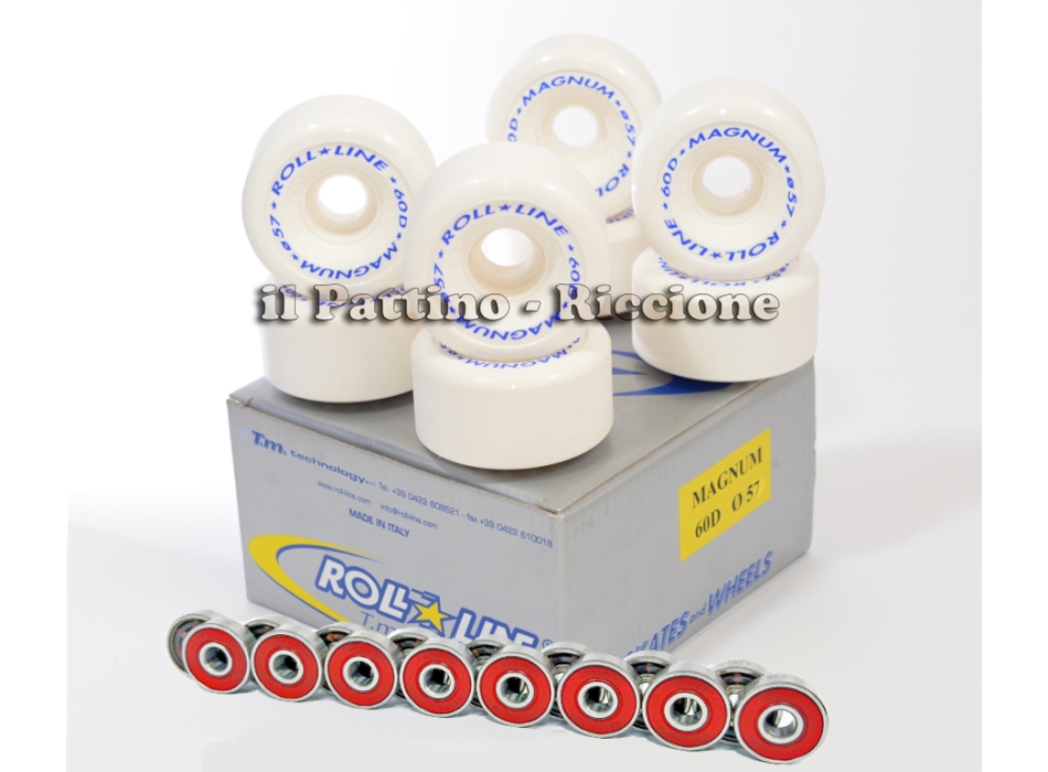Ruote Magnum 60D - diam.57 con Cuscinetti