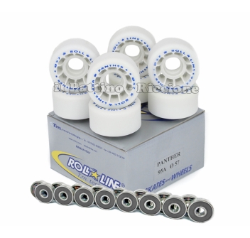 Ruote Panther 95/A diam. 57 con Cuscinetti