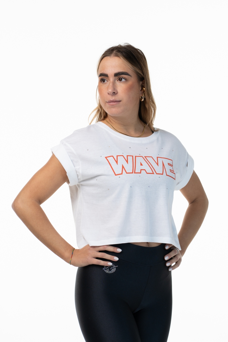T Shirt Wave Bianca
