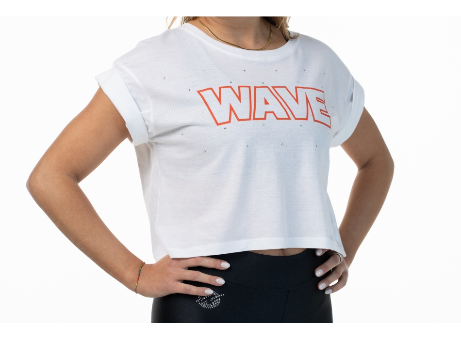 T Shirt Wave Bianca