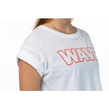 T Shirt Wave Bianca