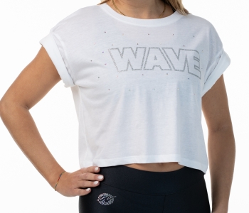 T Shirt Wave Bianca Argento