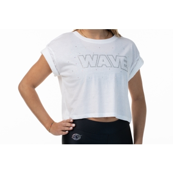 T Shirt Wave Bianca Argento