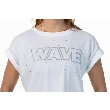 T Shirt Wave Bianca Argento