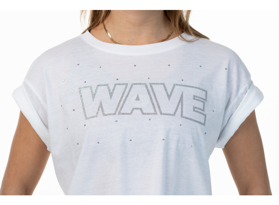 T Shirt Wave Bianca Argento