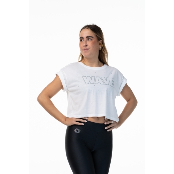 T Shirt Wave Bianca Argento