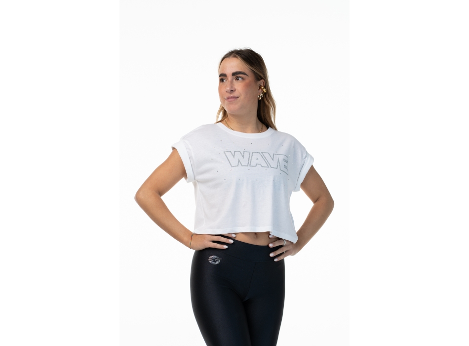 T Shirt Wave Bianca Argento