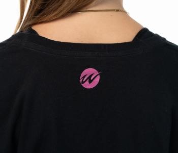 T Shirt Wave Nera