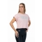 T Shirt Wave Rosa
