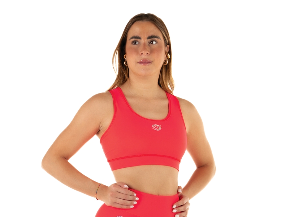 Top America Rosso Fluo