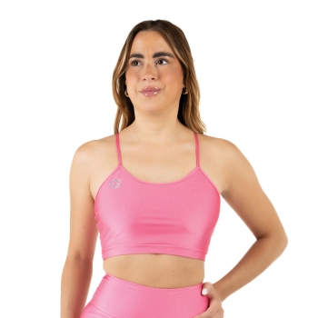Top Emma Rosso Fluo