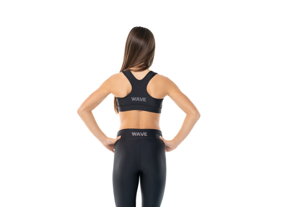 Top sportivo Wave modello America Bambina