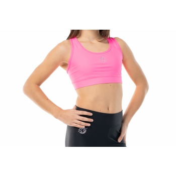 Top sportivo Wave modello America Bambina Fuxia