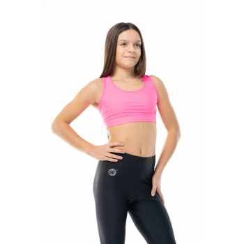 Top sportivo Wave modello America Bambina Fuxia
