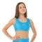 Top sportivo Wave modello America Bambina Turchese
