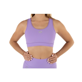 Top sportivo Wave modello America Donna Lilla