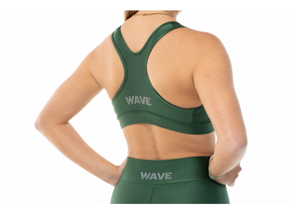 Top sportivo Wave modello America Donna Viola