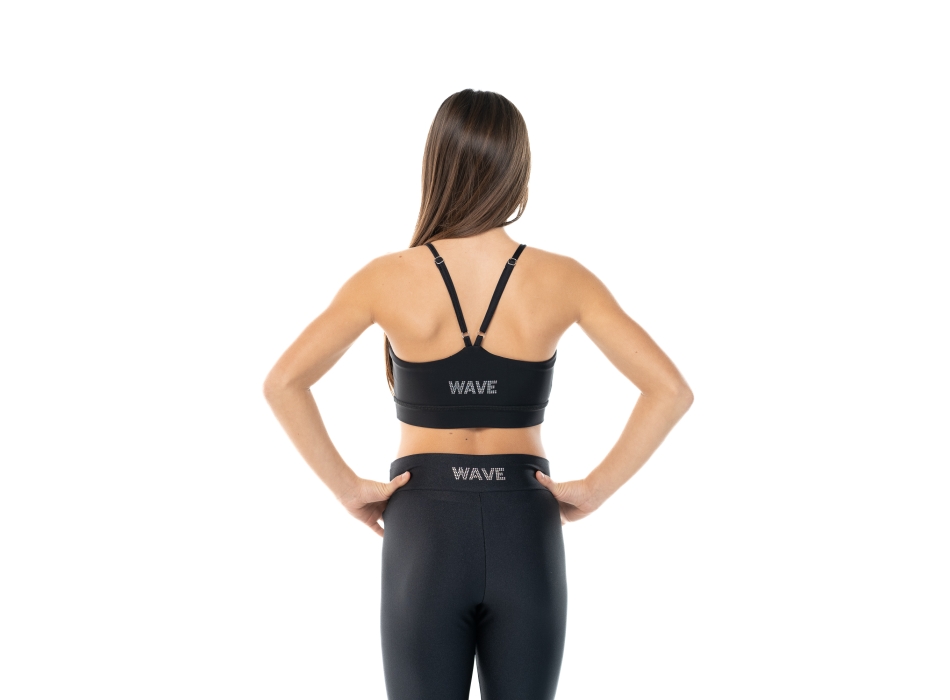 Top sportivo Wave modello Asia Bambina