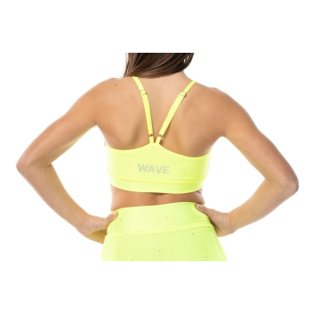 Top sportivo Wave modello Asia Bambina Rosa