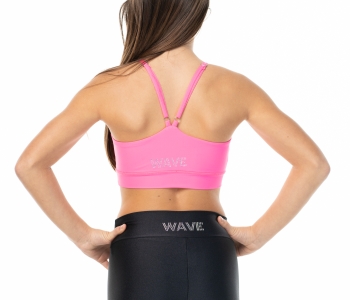 Top sportivo Wave modello Asia Bambina Viola