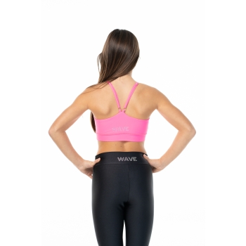 Top sportivo Wave modello Asia Bambina Viola