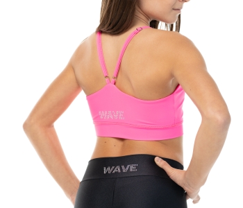 Top sportivo Wave modello Asia Bambina Viola