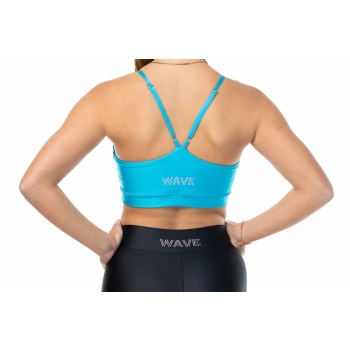 Top sportivo Wave modello Asia Donna Giallo