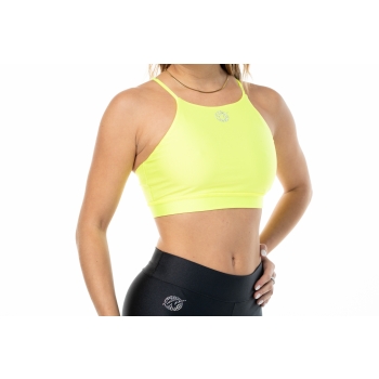 Top sportivo Wave modello Asia Donna Nero