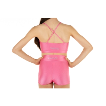 Top sportivo Wave modello Emma Bambina Rosa Confetto